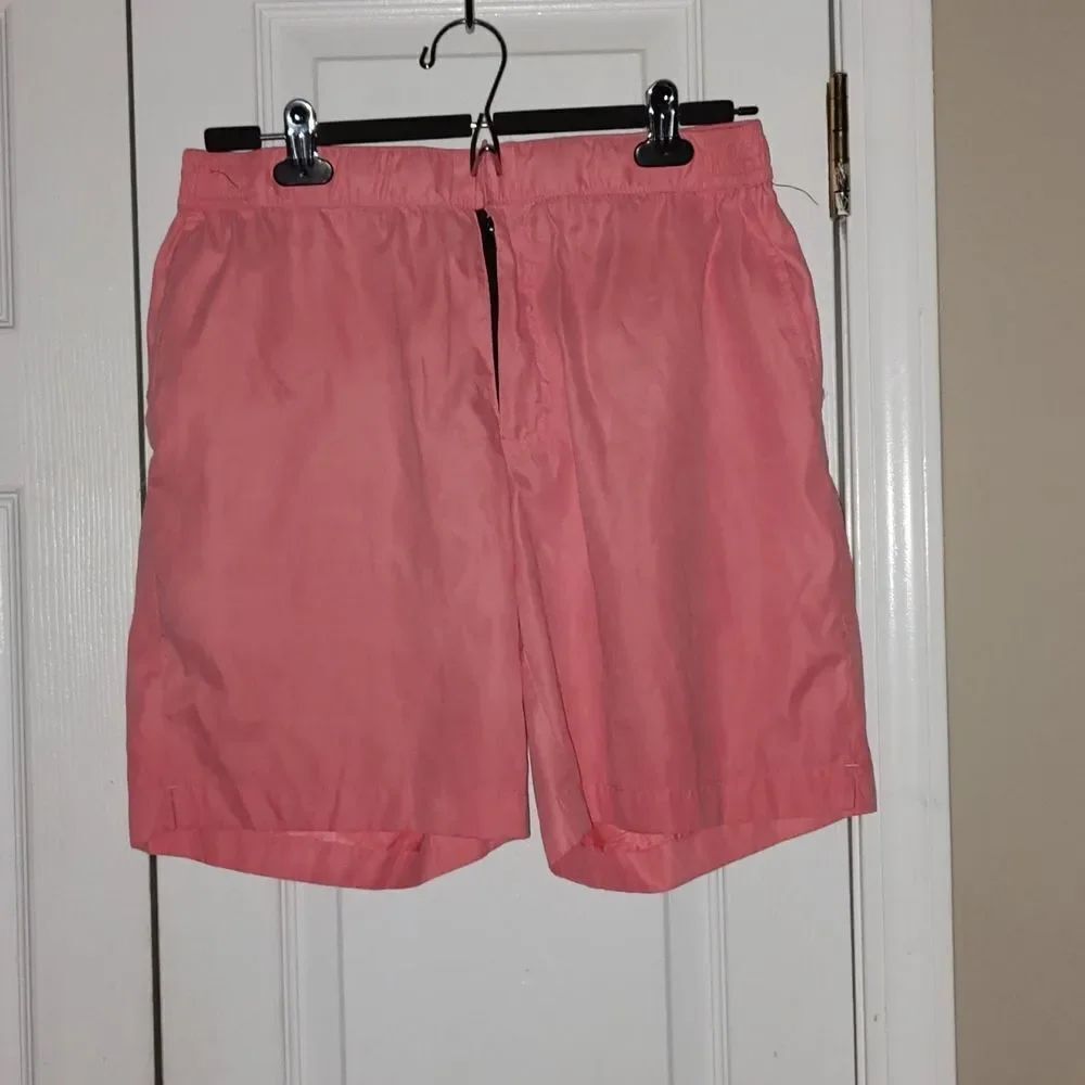 Mosmann Australia super soft light salmon color swim trunks  Sz L